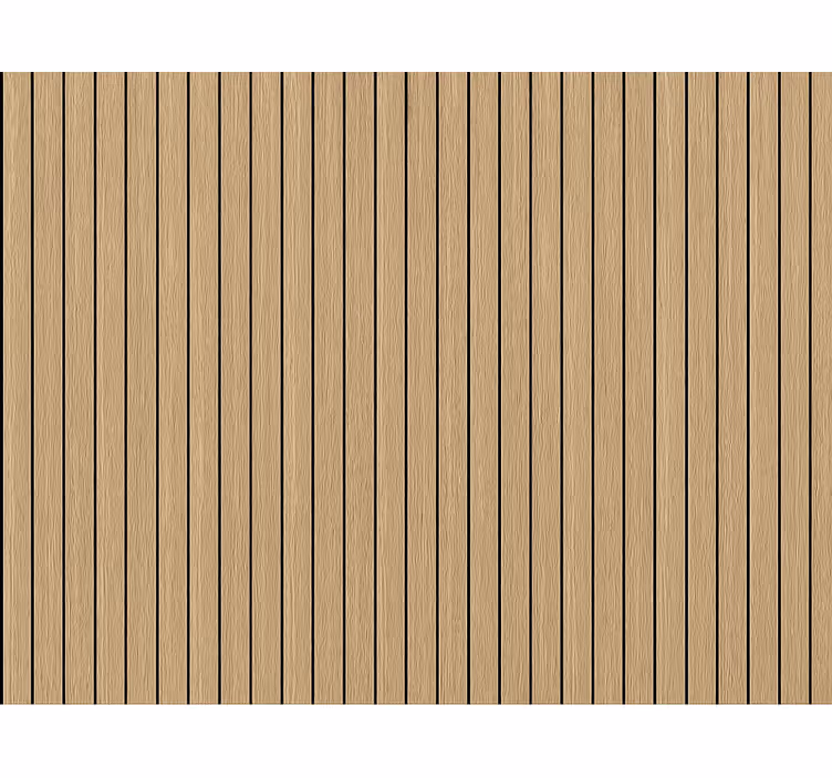 Store enrouleur élégant à lamelles verticales en bois - TenStickers