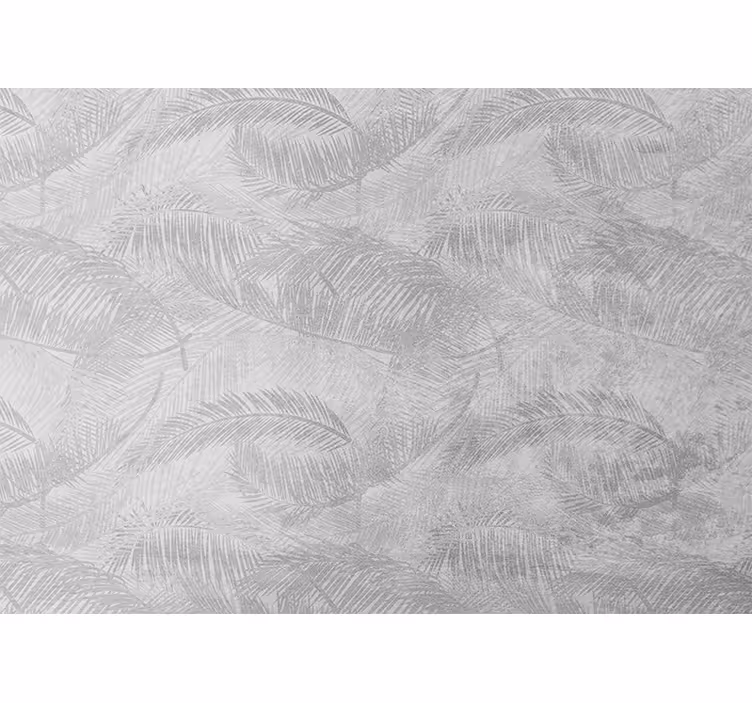 Store enrouleur cuisine illustration tropicale grise - TenStickers