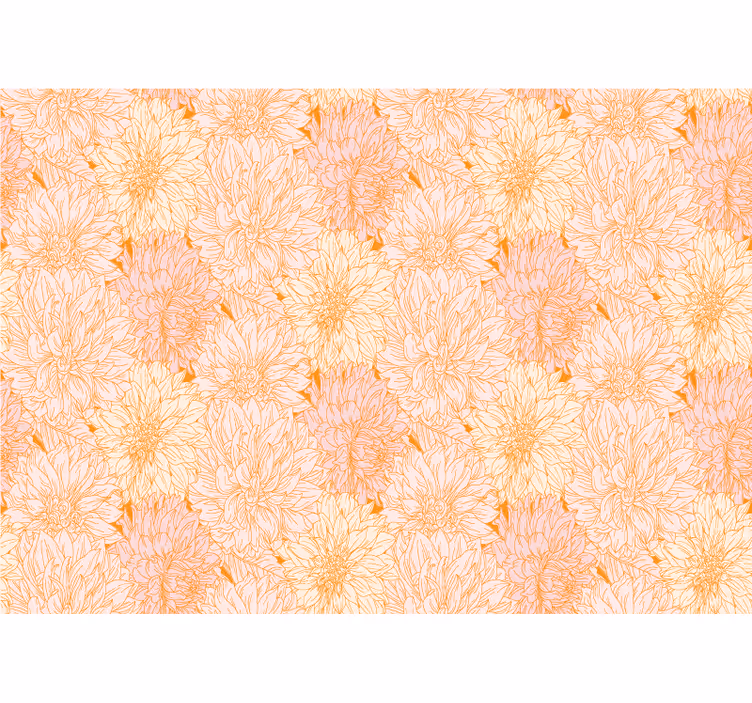 Store enrouleur cuisine texture de nombreux dahlias blancs - TenStickers