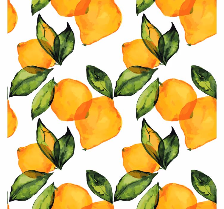 Store enrouleur cuisine style méditerranéen citron - TenStickers