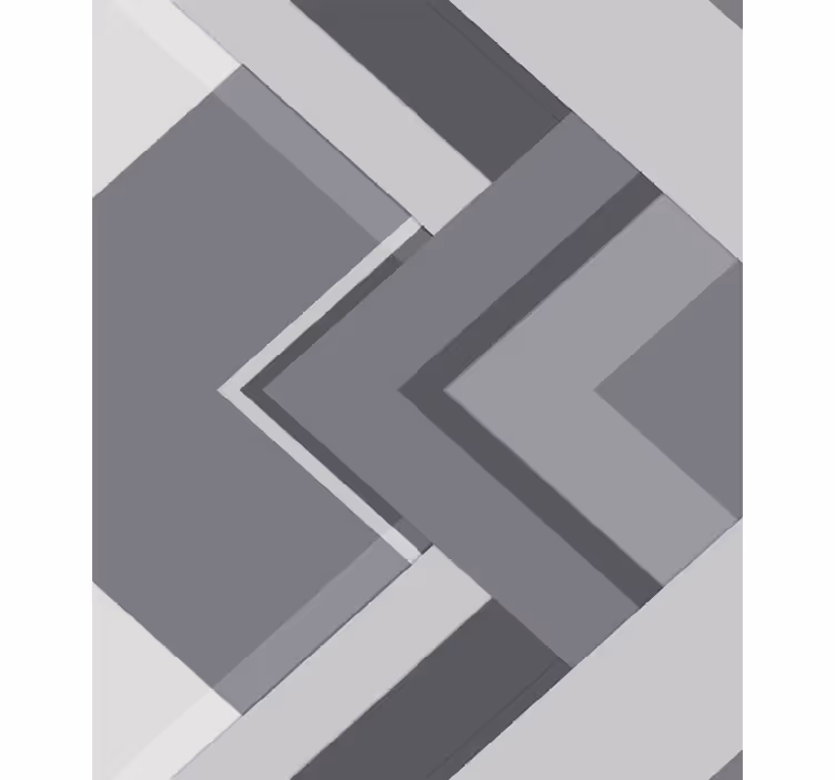 Store enrouleur gris géométrique gris - TenStickers