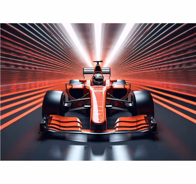 Store enrouleur rouge formule 1 rouge - TenStickers