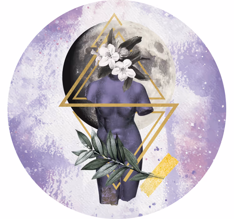 Store enrouleur violet collage numérique - TenStickers