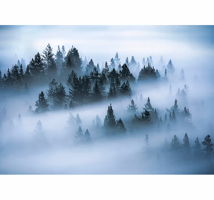 Store enrouleur salon brume du matin - TenStickers