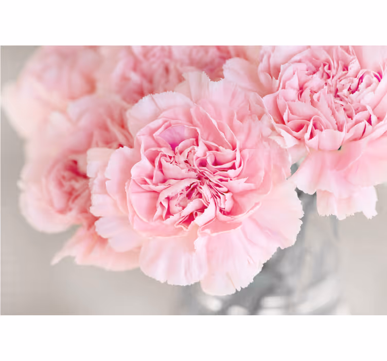 Store enrouleur salon nombreux clous roses fond gris - TenStickers