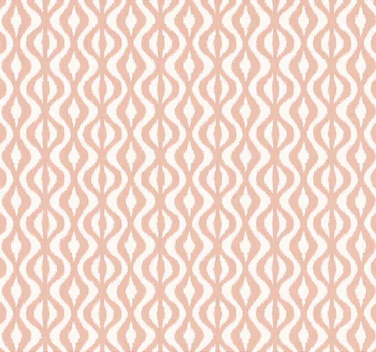 Store enrouleur moderne rose poussiéreux ikat géométrique - TenStickers