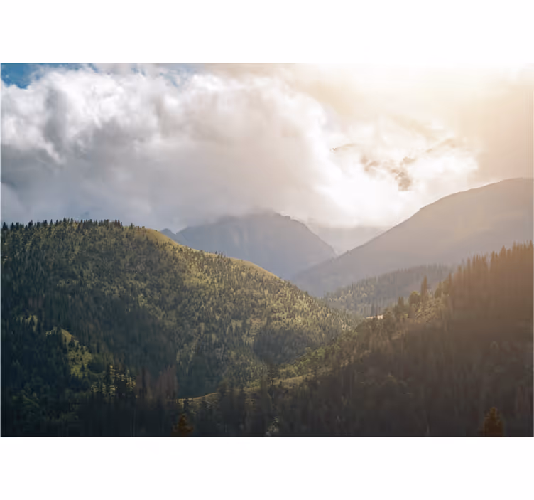 Store enrouleur salon parc national de tatra - TenStickers
