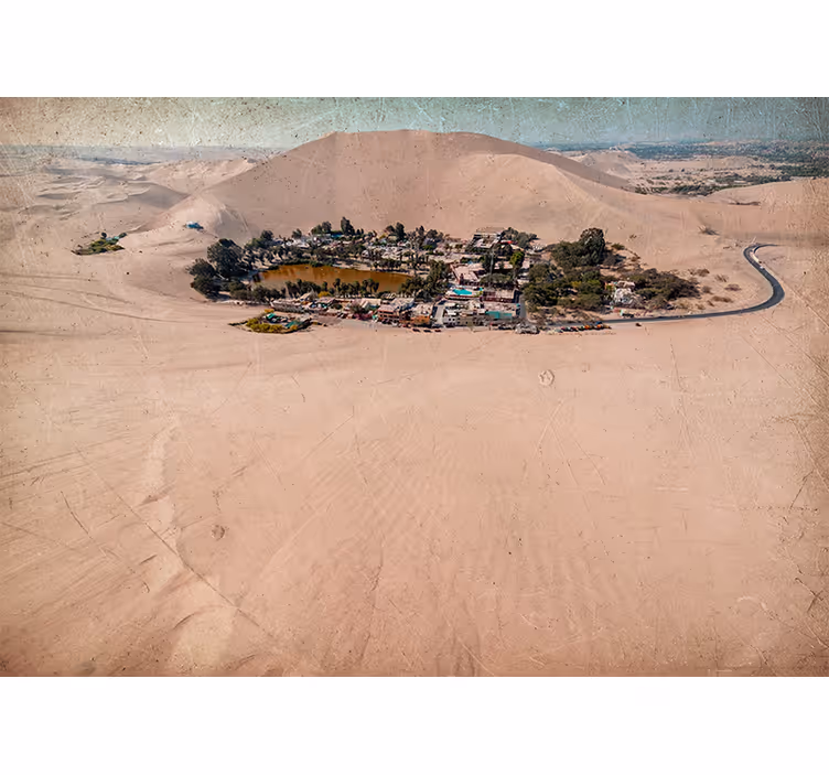 Store enrouleur salon huacachina sablonneuse - TenStickers