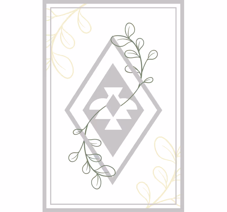 Store enrouleur salon motif carte mapuche - TenStickers