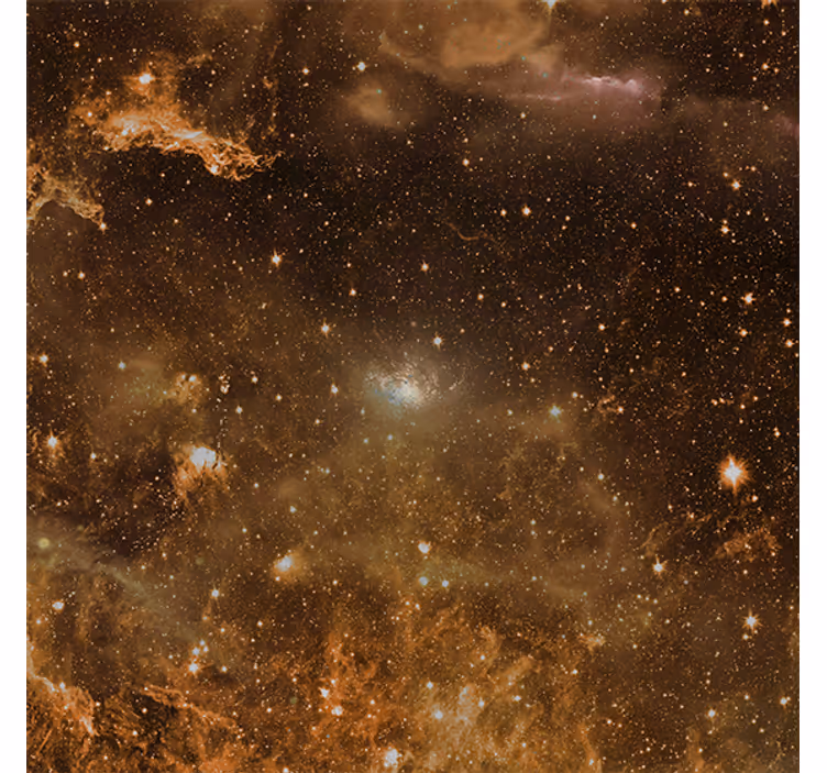 Store enrouleur salon nuages mystérieux cosmos - TenStickers