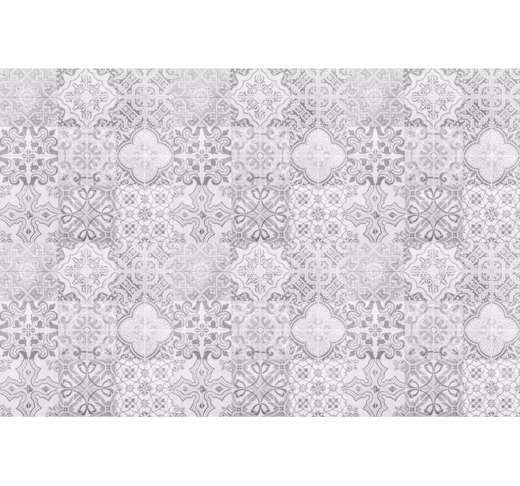 Store enrouleur gris motif mosaïque effet pierre - TenStickers