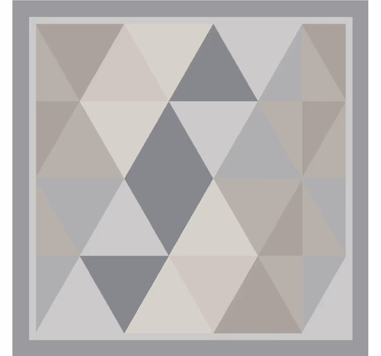 Store enrouleur gris triangles gris pantone - TenStickers