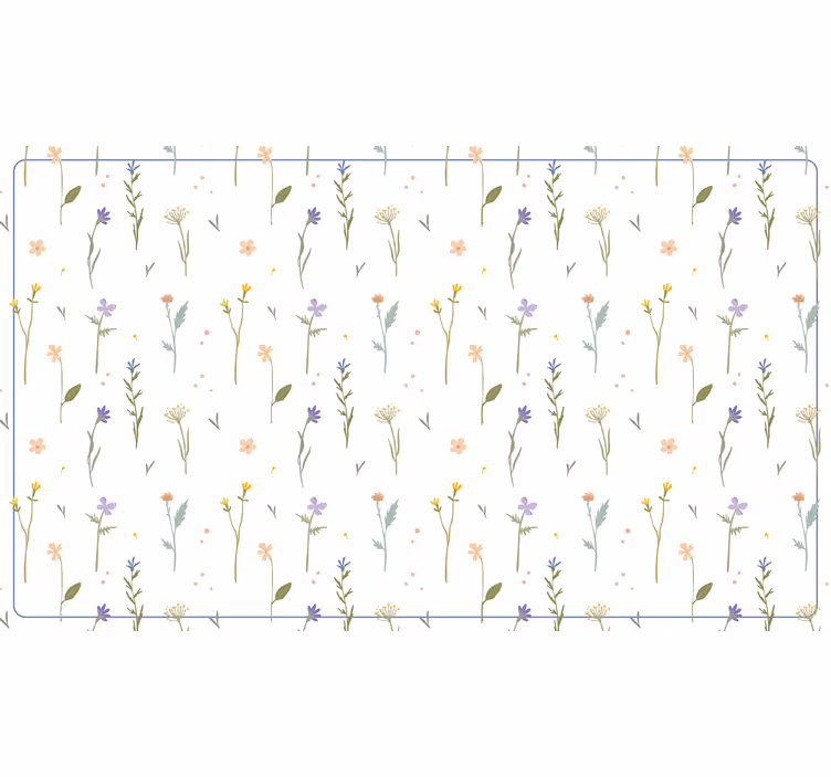 Store enrouleur blanc brindilles de printemps petites - TenStickers