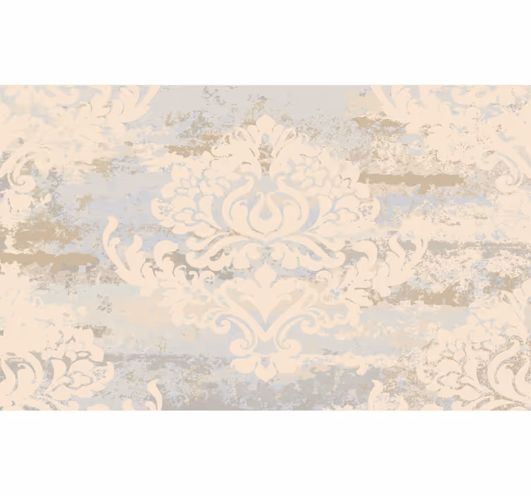 Store enrouleur beige motif mosaïque crème - TenStickers