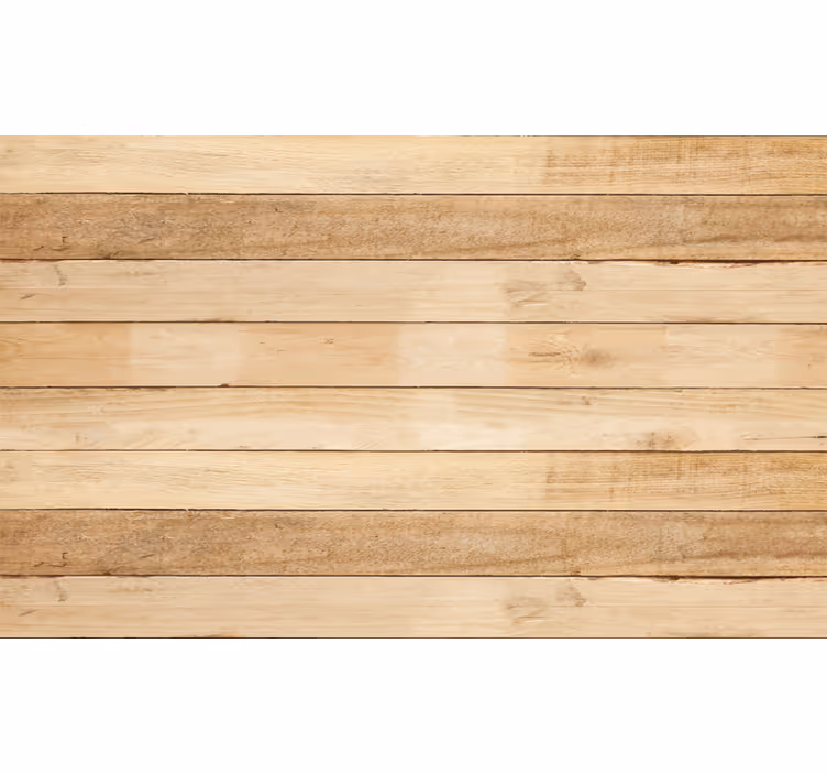 Store enrouleur beige en lattes de bois claires - TenStickers