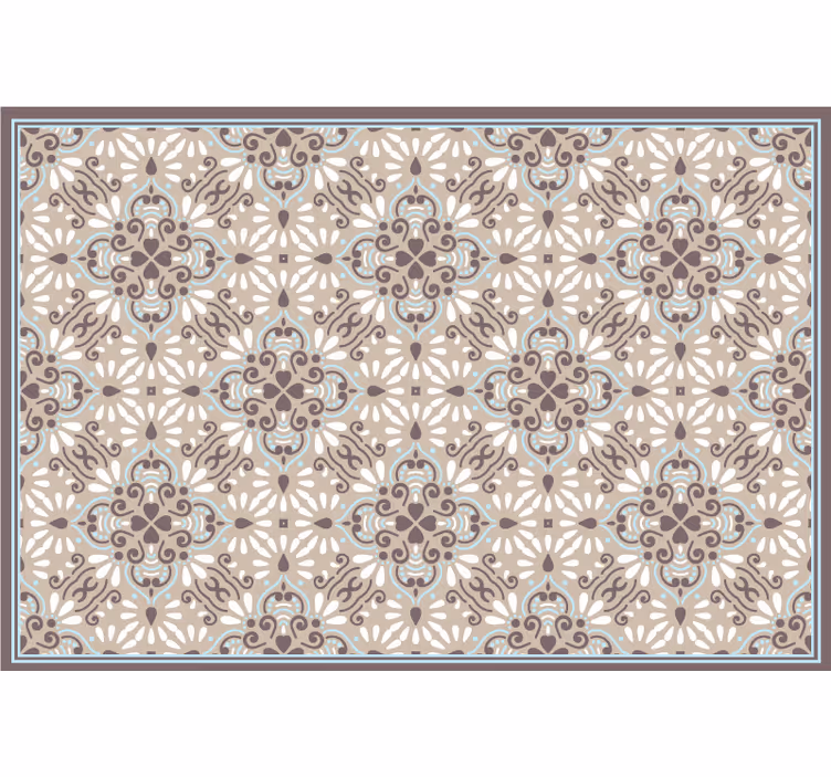 Store enrouleur beige mosaïque blanche beige - TenStickers