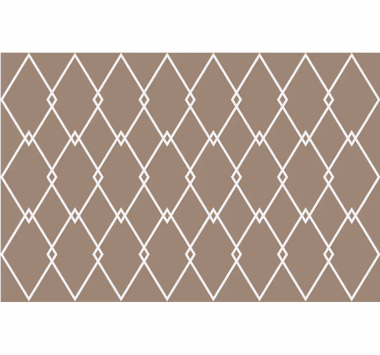 Store enrouleur beige style géométrique cuisine - TenStickers