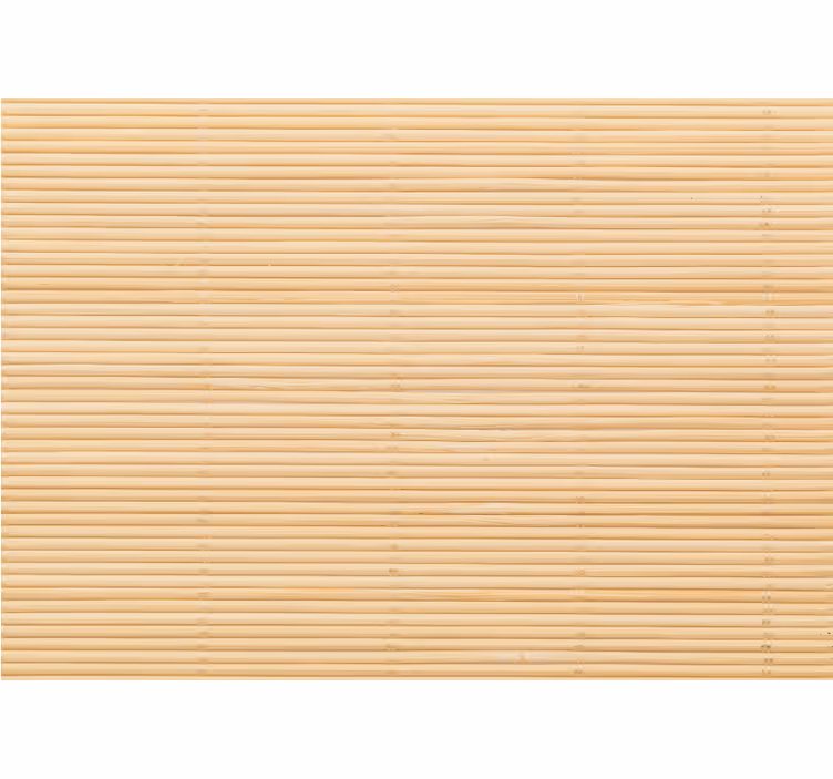 Store enrouleur beige motif imitation bambou - TenStickers