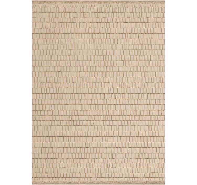 Store enrouleur beige texture rattan tissé - TenStickers