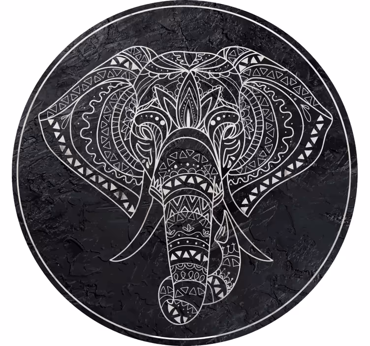 Store enrouleur chambre texture marbrée éléphant - TenStickers