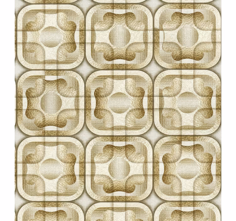 Store enrouleur vintage à motifs rétro - TenStickers