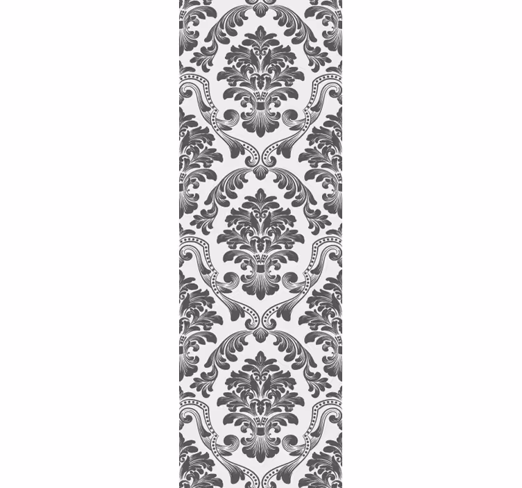 Store enrouleur vintage motif floral classique - TenStickers