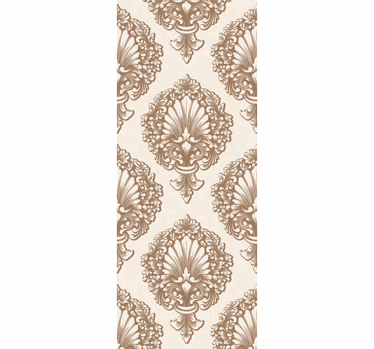 Store enrouleur vintage motifs de coquillage élégants - TenStickers