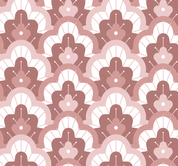 Store enrouleur vintage rose - TenStickers