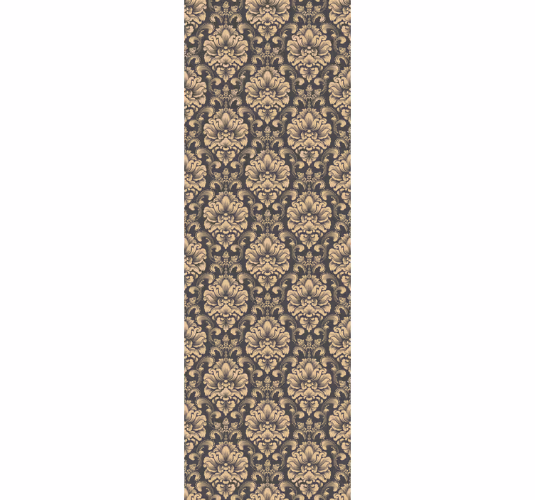 Store enrouleur vintage design baroque doré - TenStickers