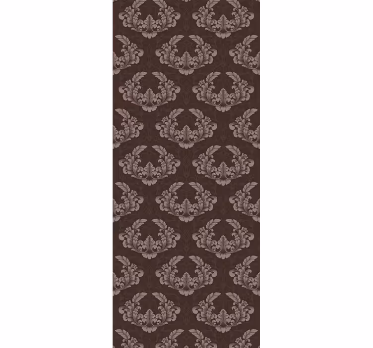 Store enrouleur vintage motif damassé sans couture - TenStickers