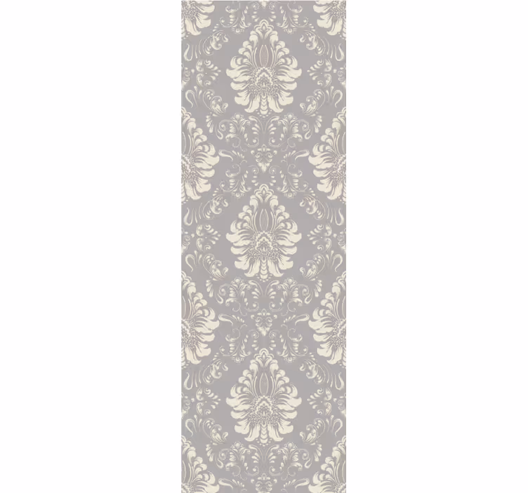 Store enrouleur vintage motif classique crème et perle - TenStickers