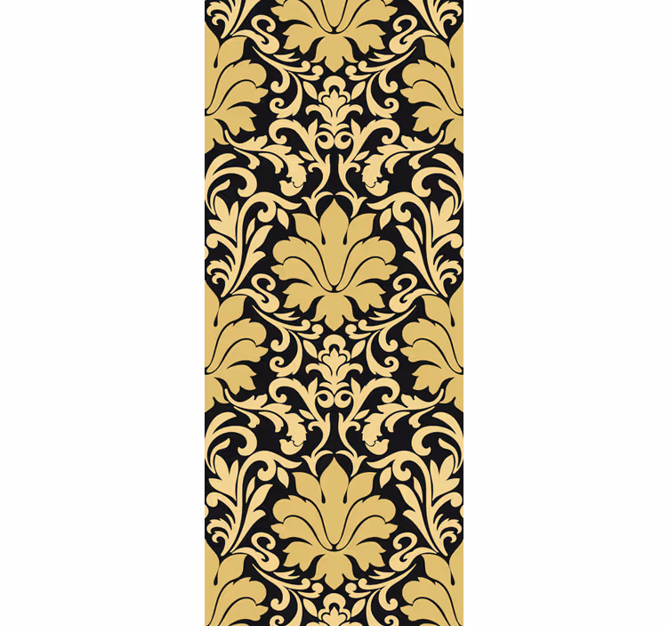 Store enrouleur vintage style damassé luxe - TenStickers