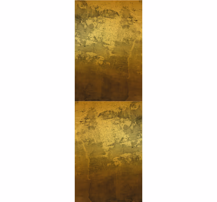 Store enrouleur vintage motif doré rétro tressé - TenStickers