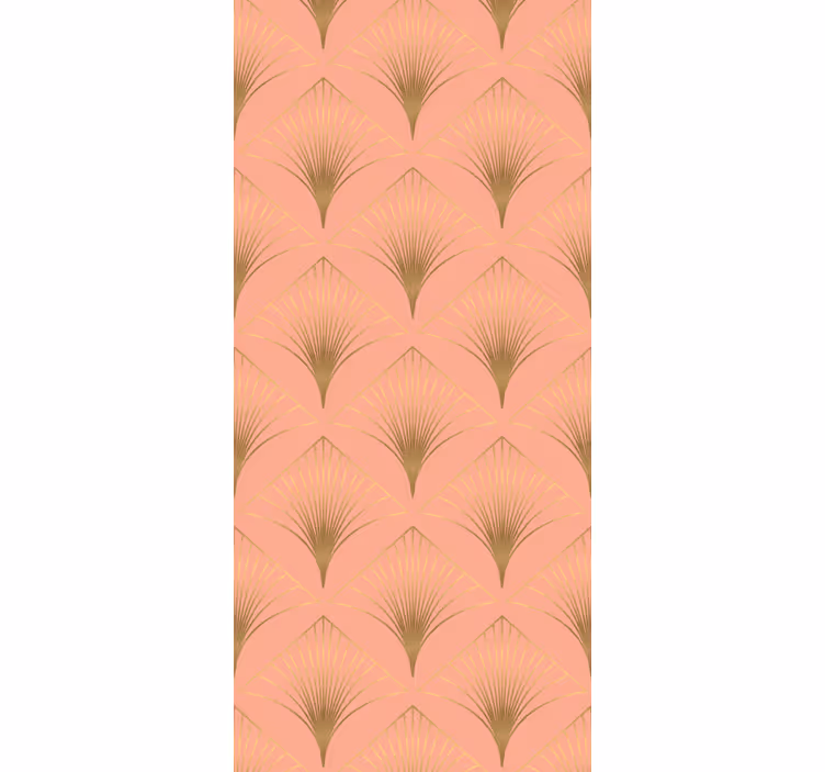 Store enrouleur vintage motif décoratif flèche dorée - TenStickers