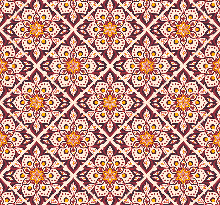 Store enrouleur vintage motif château classique - TenStickers