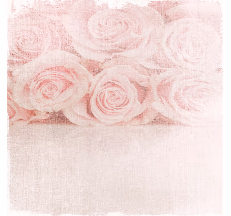 Store enrouleur salon roses roses claires style shabby chic - TenStickers