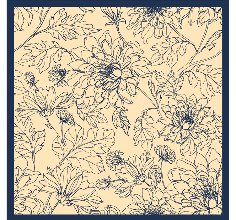 Store enrouleur chambre motif pivoine varié - TenStickers