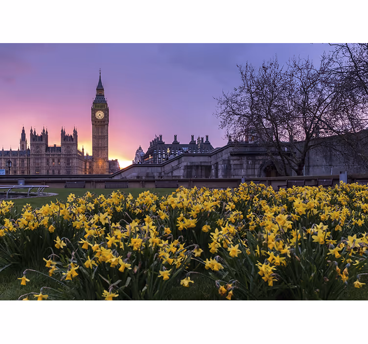 Store enrouleur chambre big ben sous le soleil - TenStickers
