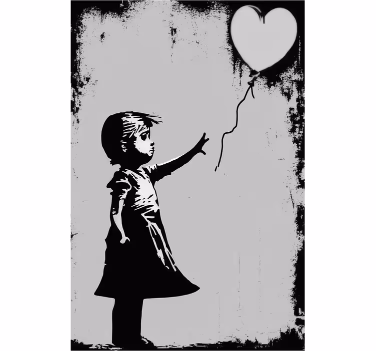 Store enrouleur salon fille street art - TenStickers