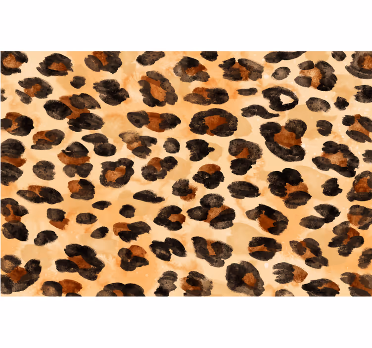 Store enrouleur chambre motif peau de guépard - TenStickers