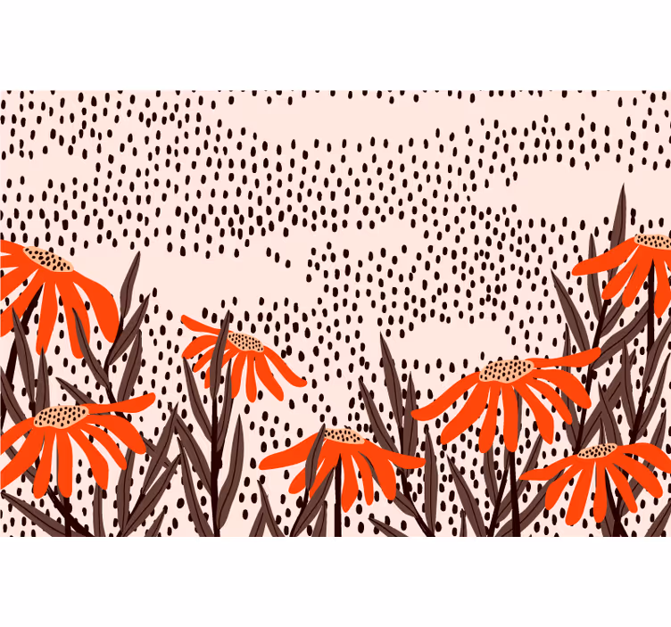 Store enrouleur chambre pois et confettis - TenStickers