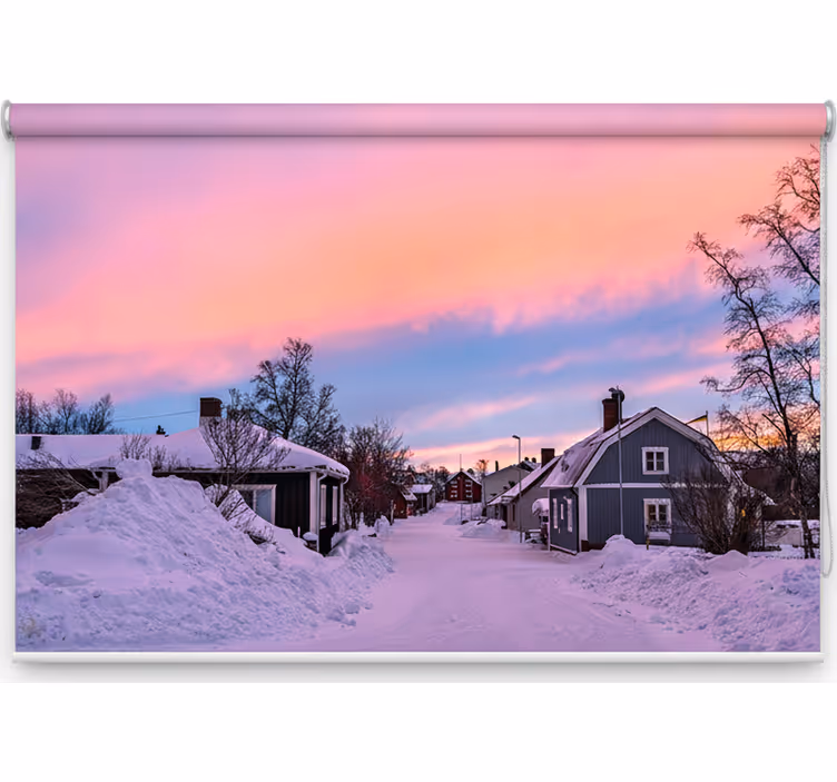 Store enrouleur chambre design kiruna - TenStickers