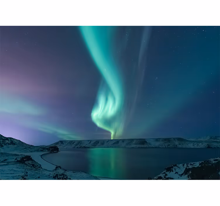 Store enrouleur chambre lumière du nord sur île - TenStickers