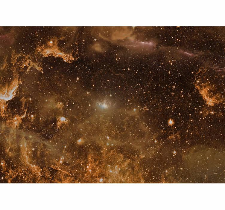 Store enrouleur chambre nuages mystérieux cosmos - TenStickers