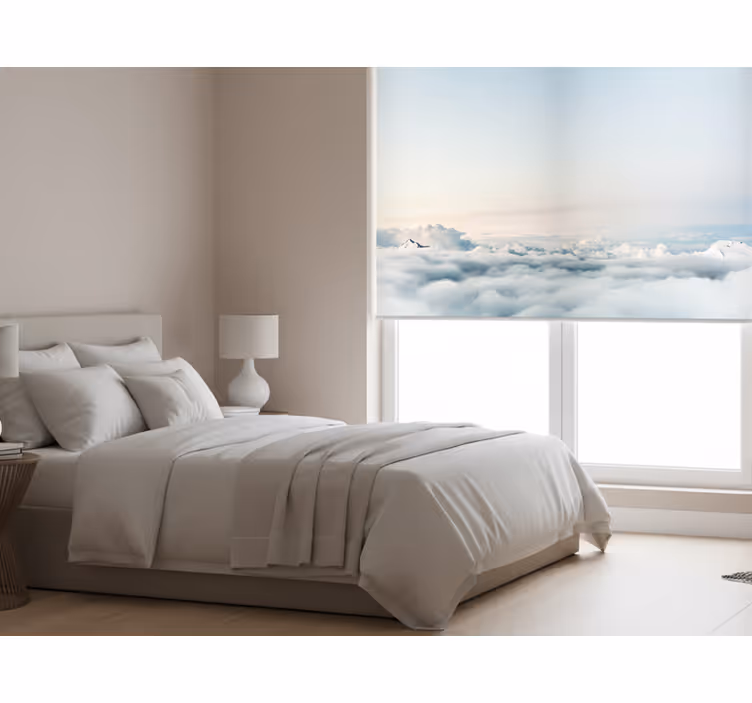 Store enrouleur chambre paysage de ciel et mer - TenStickers