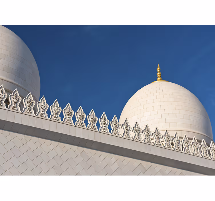 Store enrouleur blanc emirates sheikh zayed - TenStickers