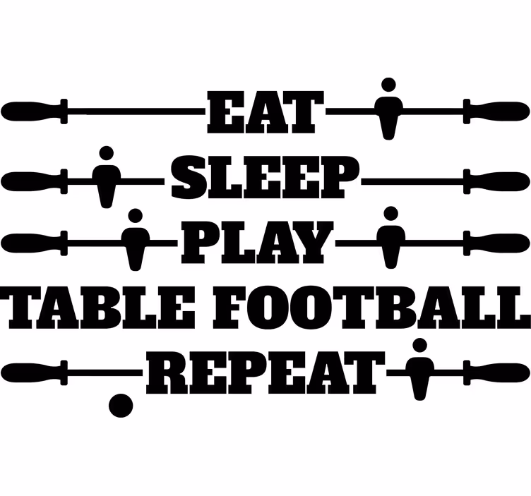 Store enrouleur salon et jeu de football à répétition - TenStickers