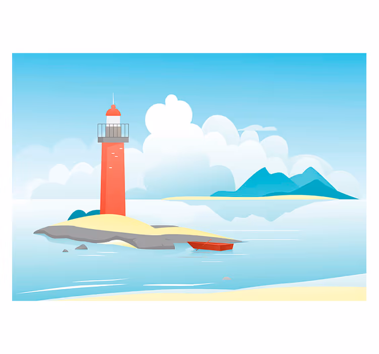 Store enrouleur chambre enfant rêve des mers - TenStickers