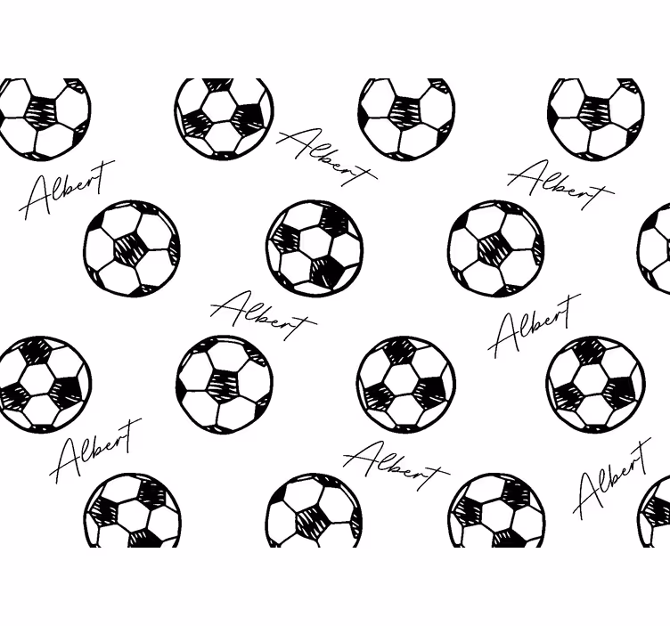 Store enrouleur chambre enfant football personnalisé - TenStickers