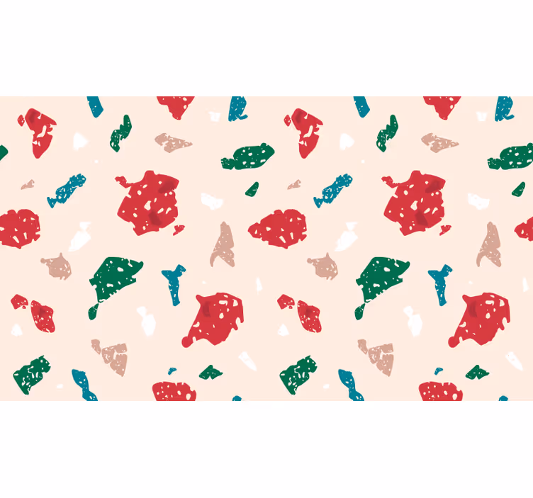 Store enrouleur chambre enfant terrazzo enfants - TenStickers